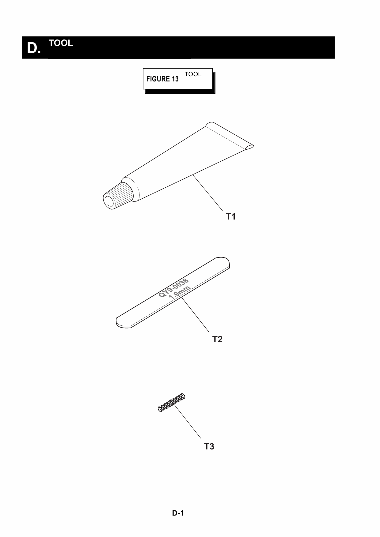 Canon BubbleJet BJC-5000 5100 Parts Catalog Manual-6